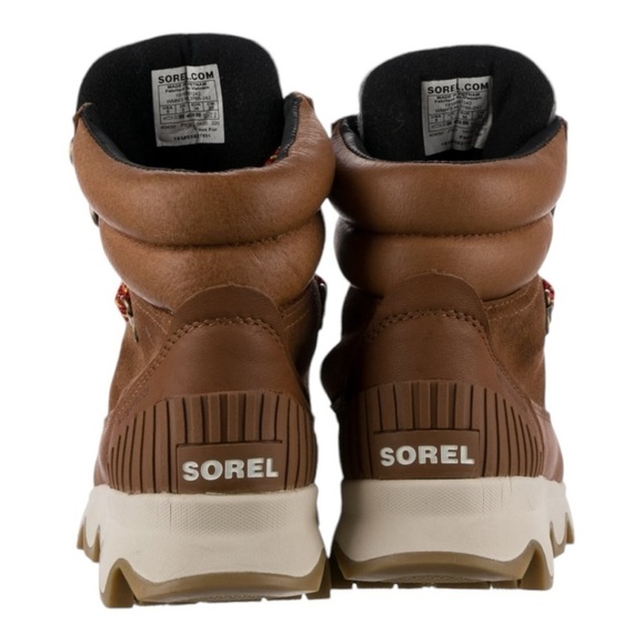 Sorel Women’s Brown Kinetic Conquest Waterproof Winter Lace Up Boots Size 5 - Picture 6 of 10